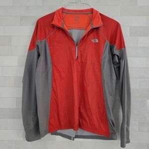 THE NORTH FACE Zip Neck Quarter-Zip Mid Layer Fleece Jacket Pullover Men Size XL